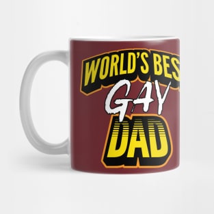 World's Best Gay Dad Mug